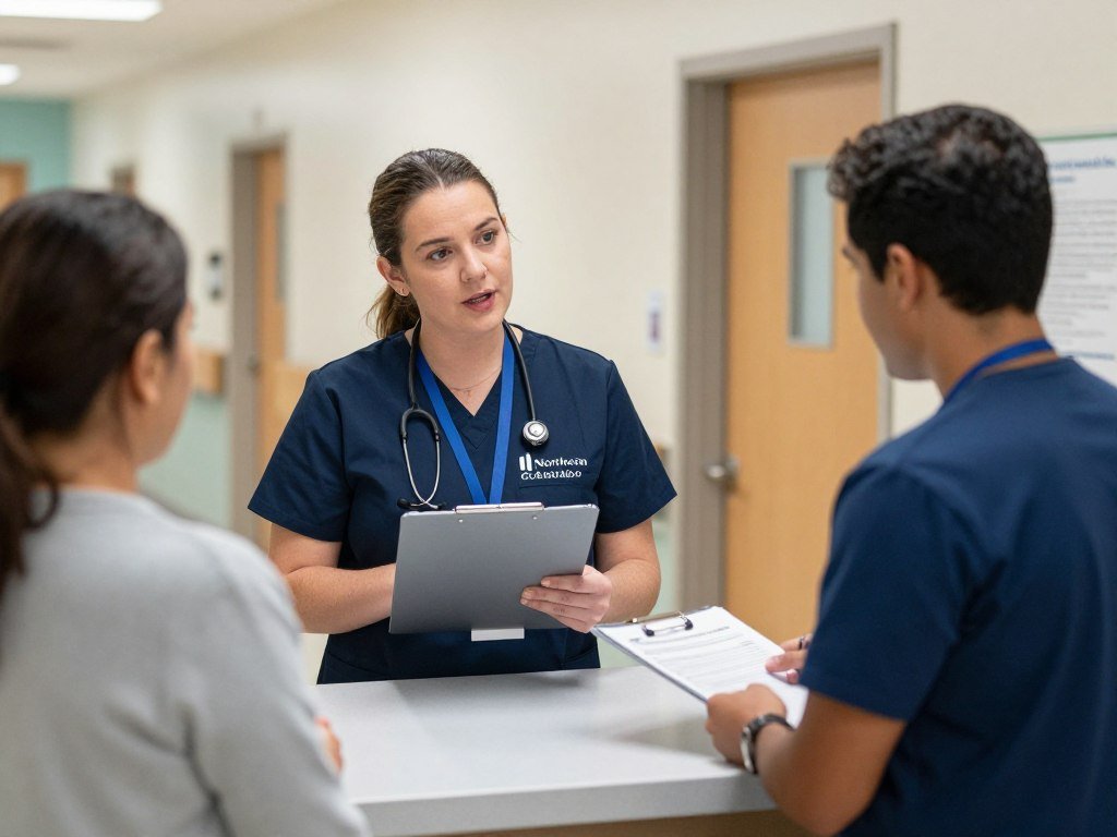 Hospital notary in Northern CO coordinating with medical staff