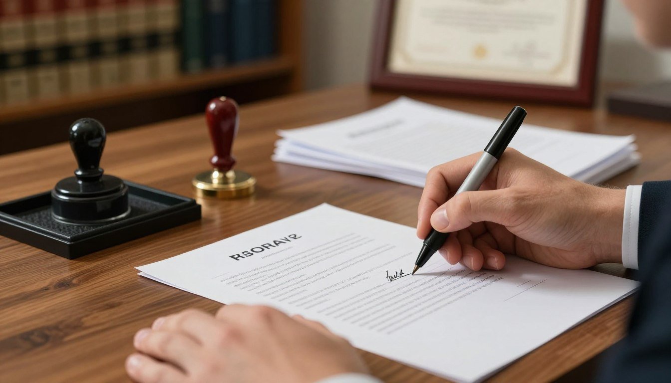 The Role of a Notary in "Signature by Mark"