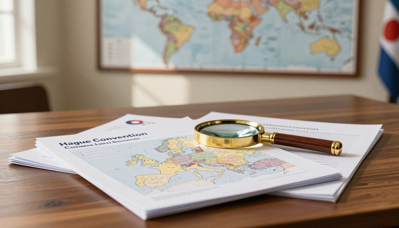 Hague Convention Countries List for Colorado Documents